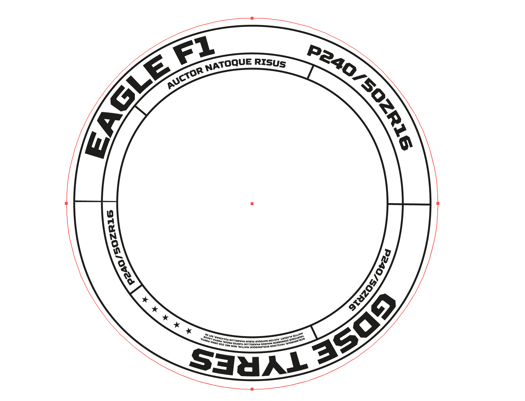 typography Turning type in a rectangle to a circle in Illustrator