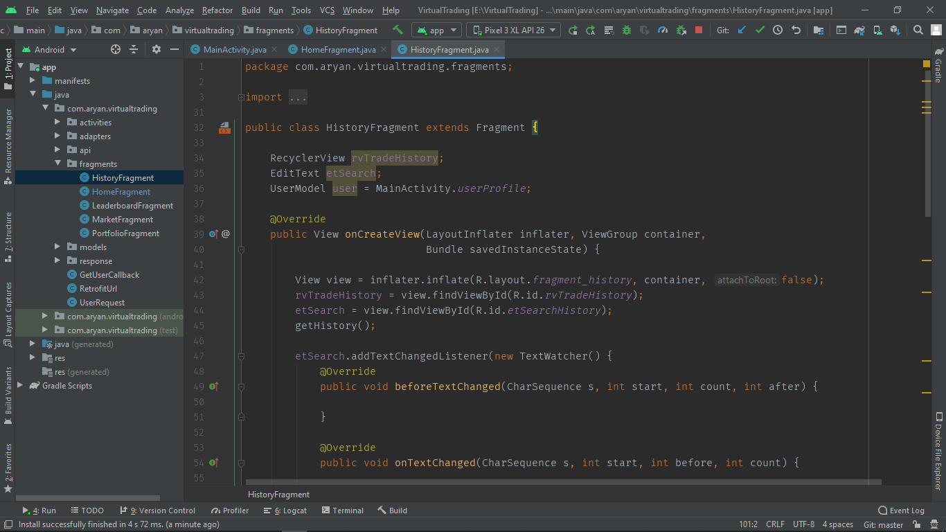 android Static variable is empty while retrieving from