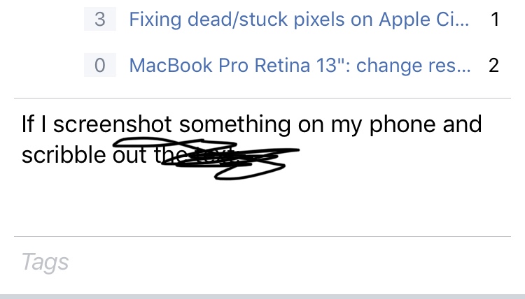 iphone Recover obscured pixels Ask Different
