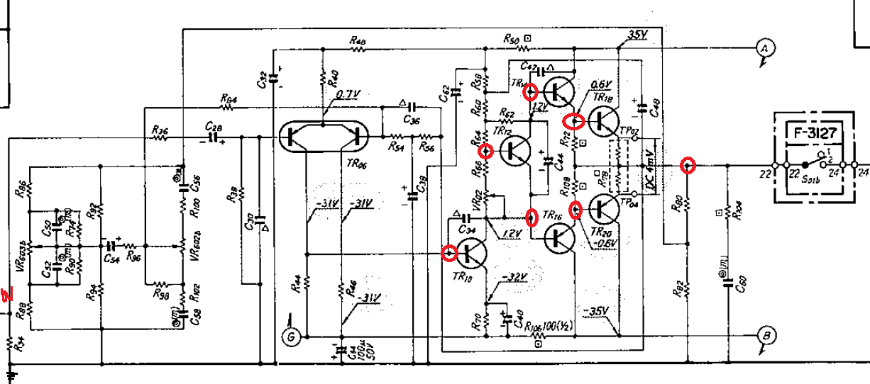 transistors Audio Amplifier Repair Explanation Electrical