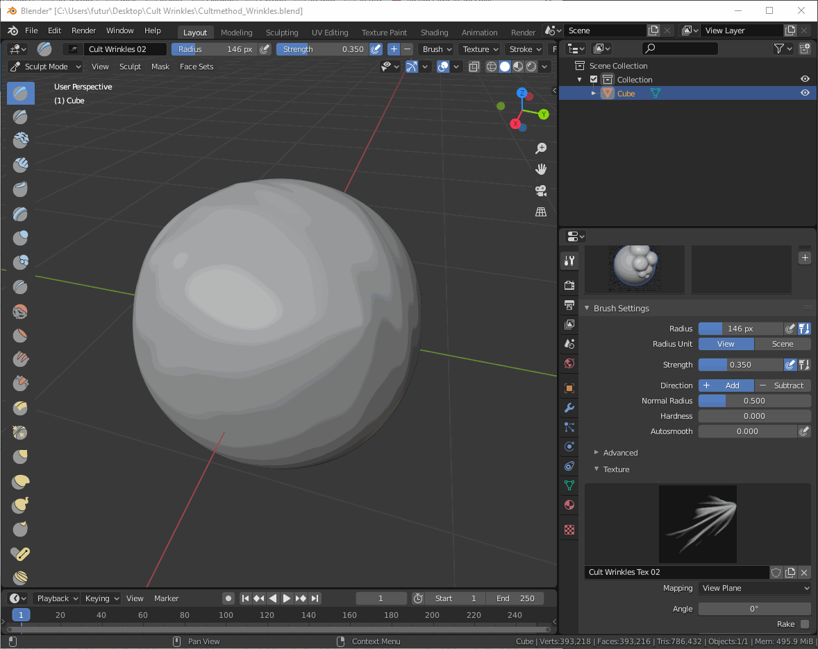 sculpt Why is my sculpting brush texture/alpha being clipped? Blender Stack Exchange