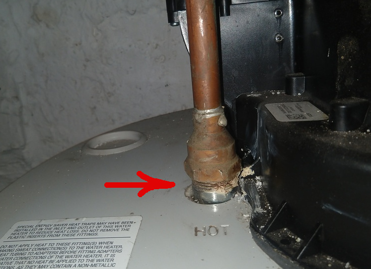 plumbing How to undo an union on sacrificial anode? Home