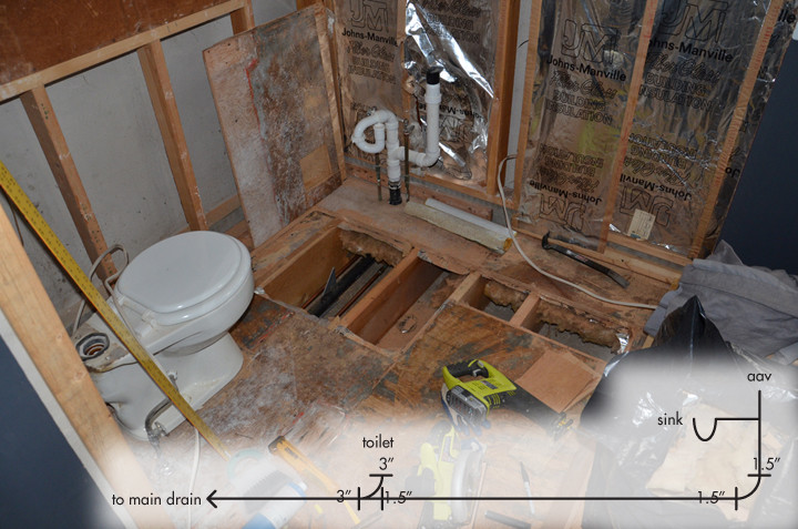 plumbing Is this an appropriate drain design for adding a shower