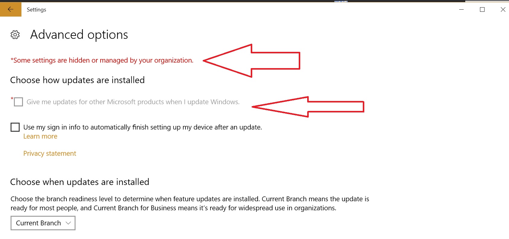 windows How to make "Give me updates for other Microsoft products