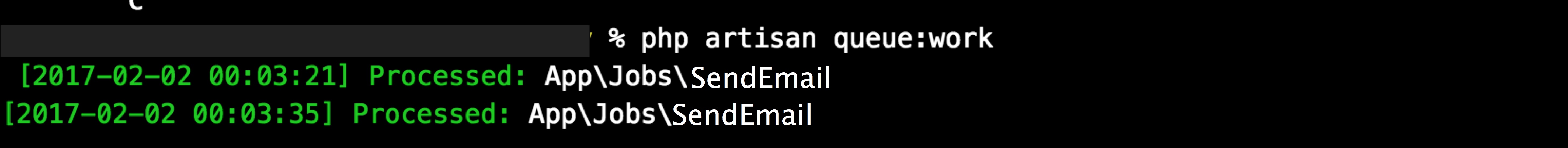 laravel What is the difference queuework and queuelisten Stack
