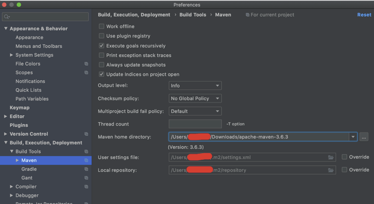 spring boot Unable to reload Maven project Cannot reconnect. java