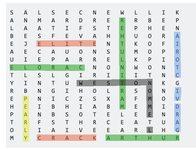 enigmatic puzzle A pack of wordsearches Puzzling Stack Exchange