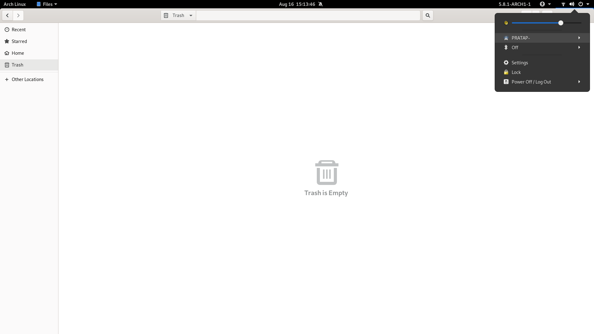 gnome shell Why are the top application indicators (top bar icons