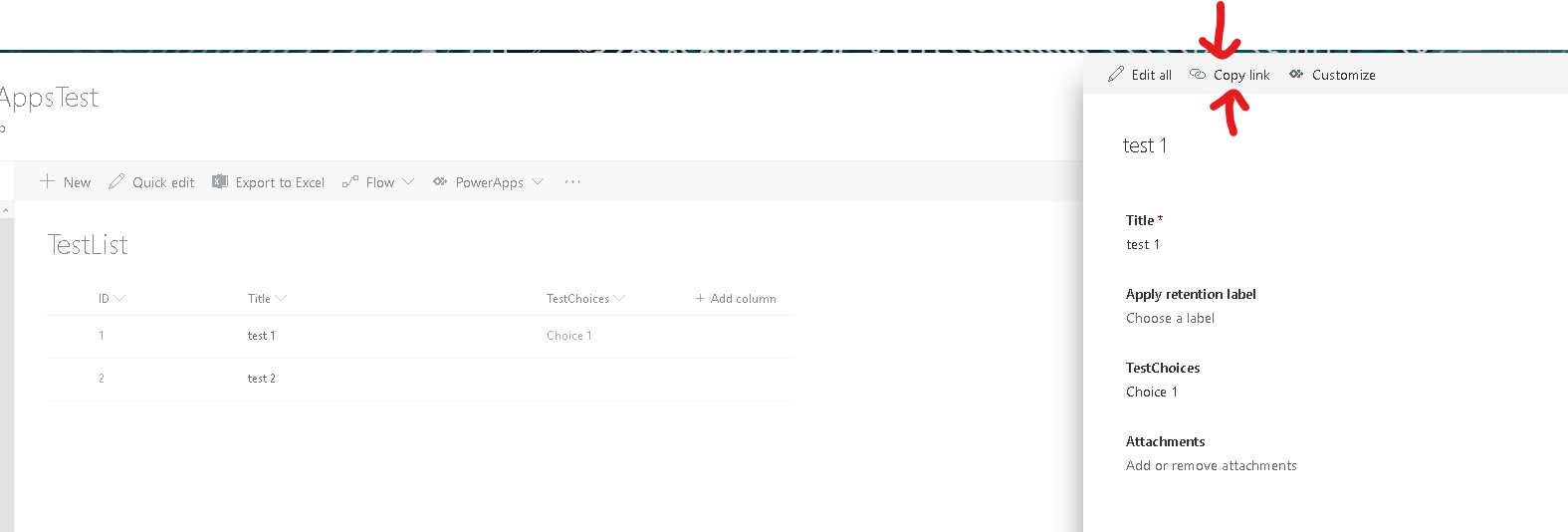 url How to create a link to directly edit a SharePoint list item