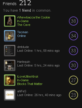 What Do Steam Profile Levels Do? - Arqade