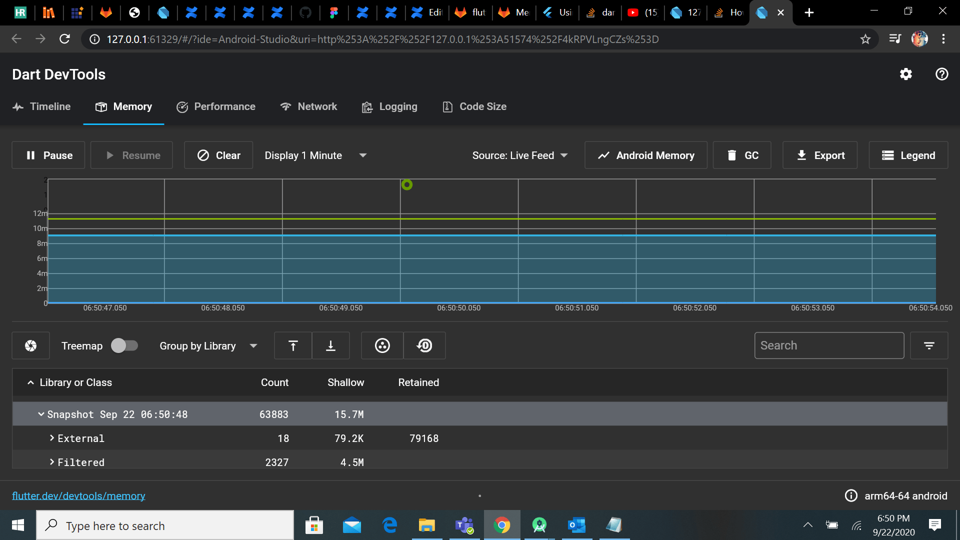 dart How to clear the external heap memory in flutter? Stack Overflow