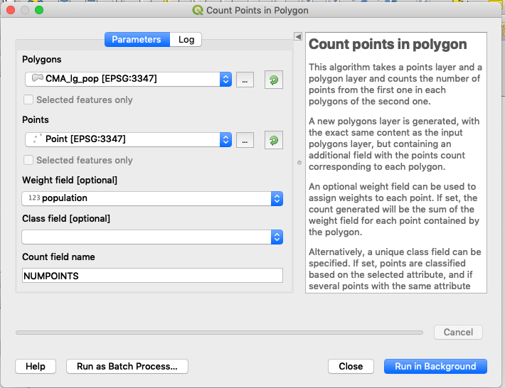 How To Count Points In Polygons In Qgis Using Python How To In Qgis Images