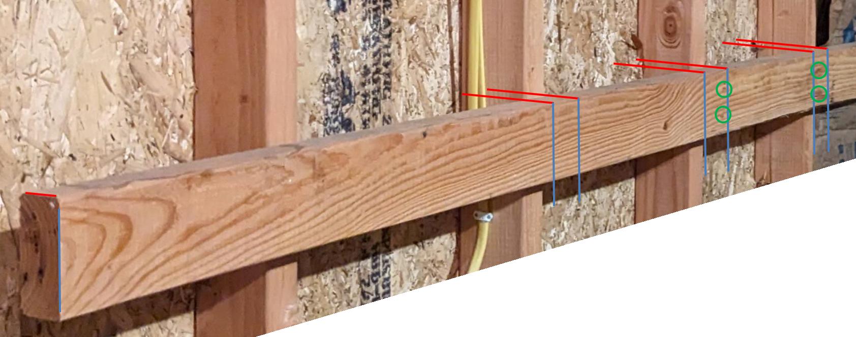 framing - What are these horizontal boards screwed to my garage wall