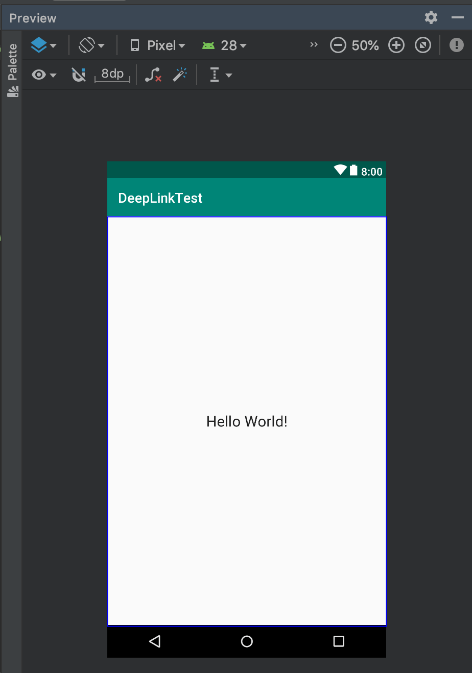 navigationbar App Bar is not showing in Android Studio but showing on