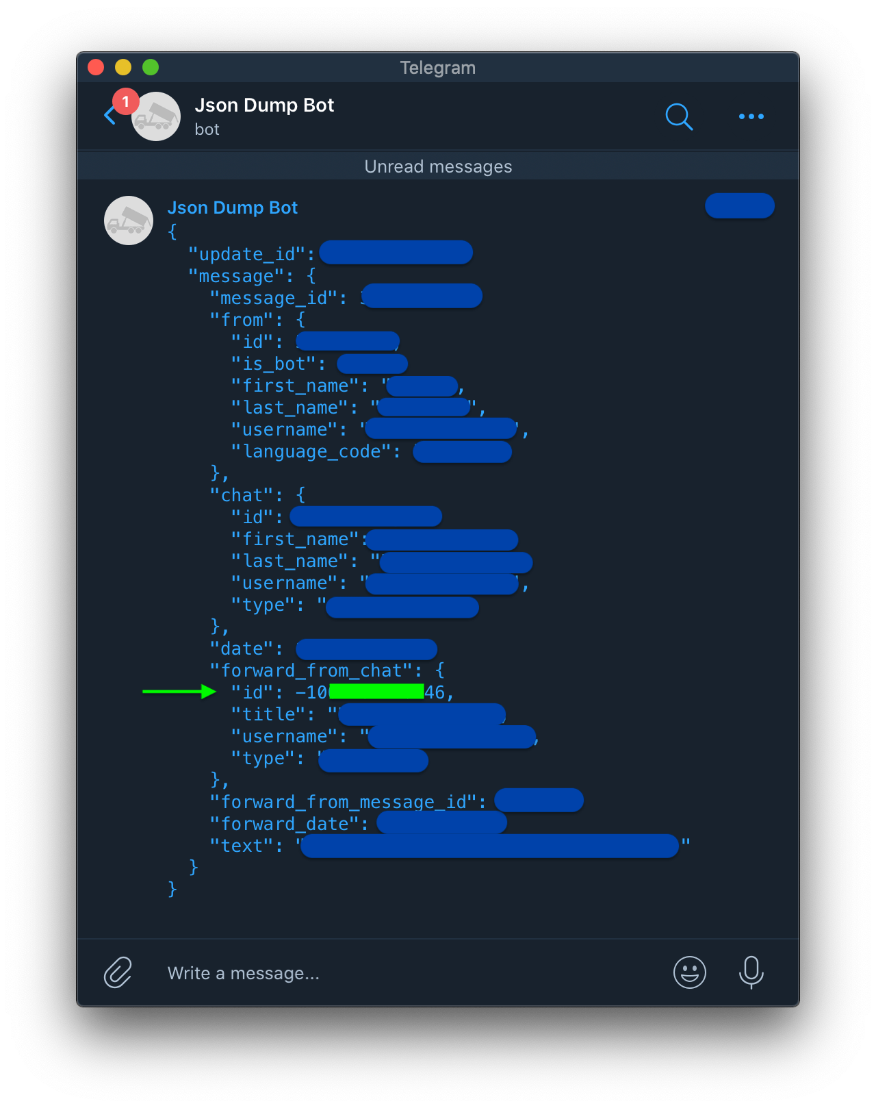 Get the Telegram channel ID · GitHub