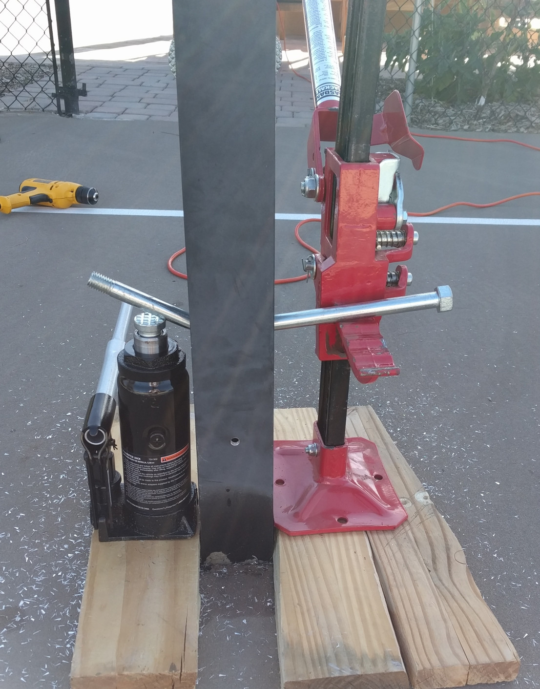 How to jack a steel post out of the ground Love & Improve Life