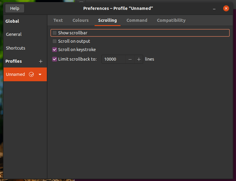 command line why am i unable to scroll? ubuntu 18.04 Ask Ubuntu