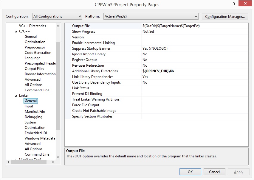 CAP_PROP_FRAME_WIDTH undeclared in 'How to build applications with