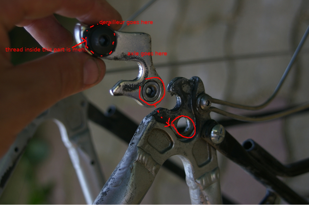 repair Rear derailleur got caught in the spokes, what could be a root cause Bicycles Stack