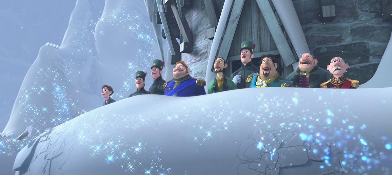 Why do the trolls consider blonde hair "unmanly" in Frozen? Movies