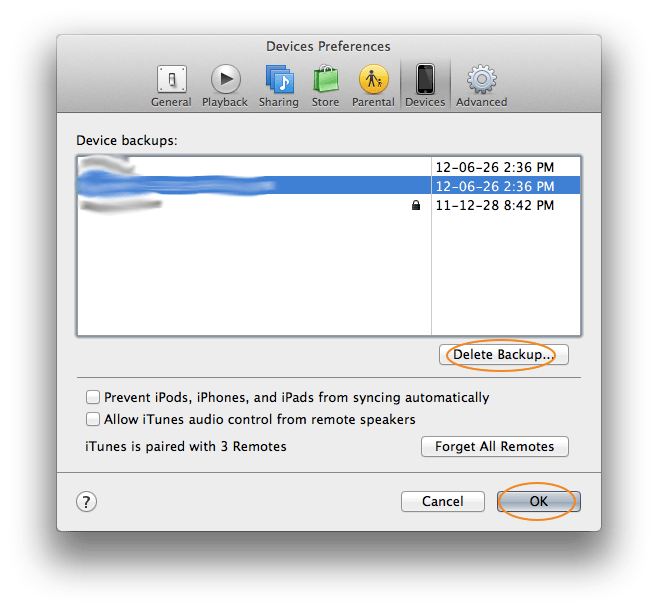 itunes iPhone Backup Restore Ate 30 GB of HD Space How to Clean