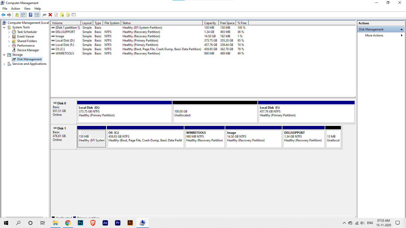 windows 10 Partition not showing while installing dual boot Ubuntu