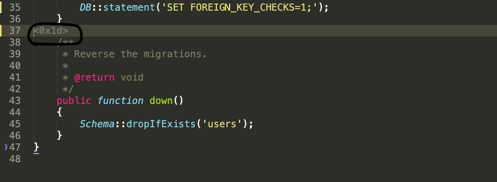 visual studio code Special characters not displaying on vscode