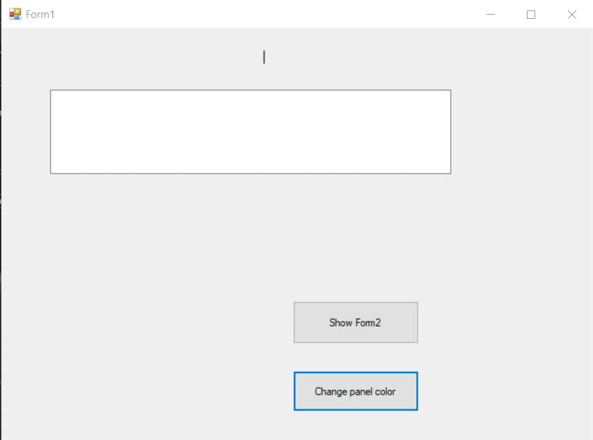 Positioning a Winforms Listview Label at the Top Center