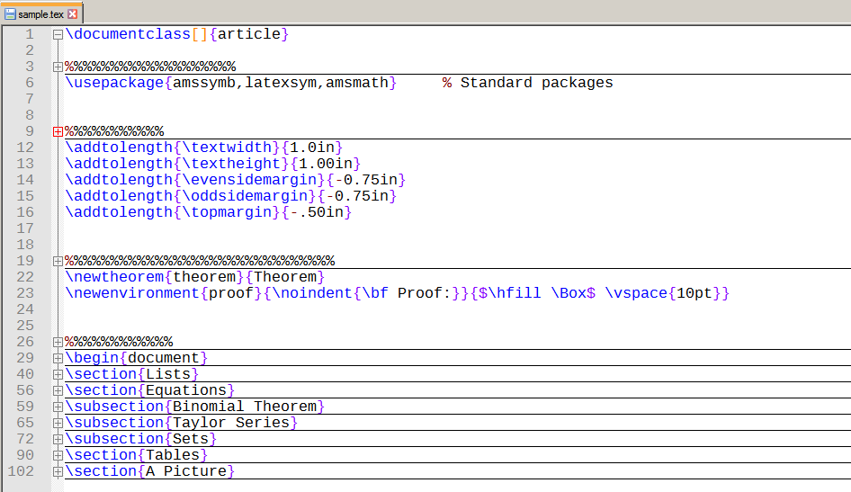 notepad++ Can Notepad ++ display a file's section/subsection document structure? Super User