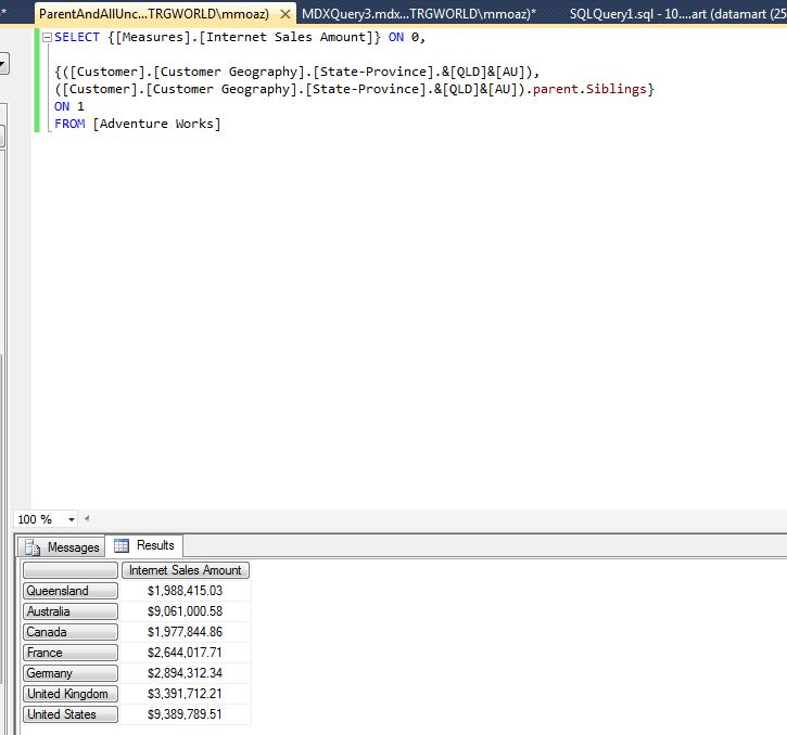 MDX-Statement - skip level - Stack Overflow