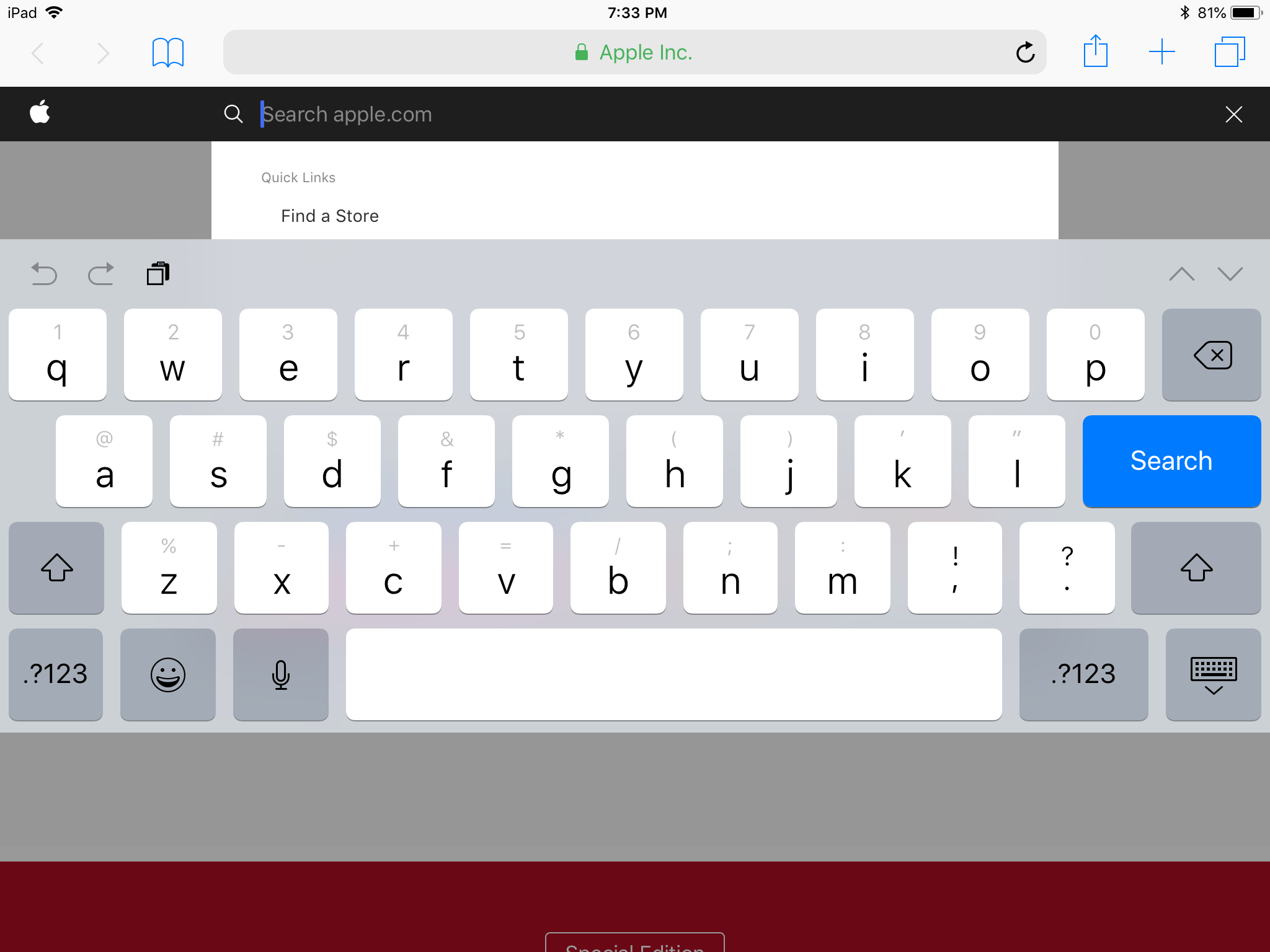 ipad Floating virtual keyboard iOS Ask Different
