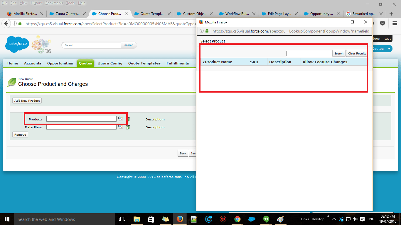 apex Unable to retrieve Quote templates and Products information in salesforce developer