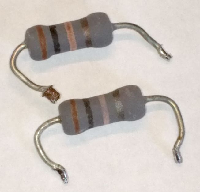 power supply What value are these resistors? Electrical Engineering