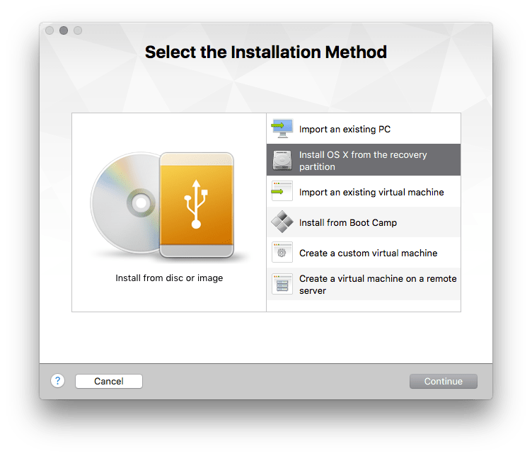 Create macOS 10.12 VM on VMware Fusion - Ask Different