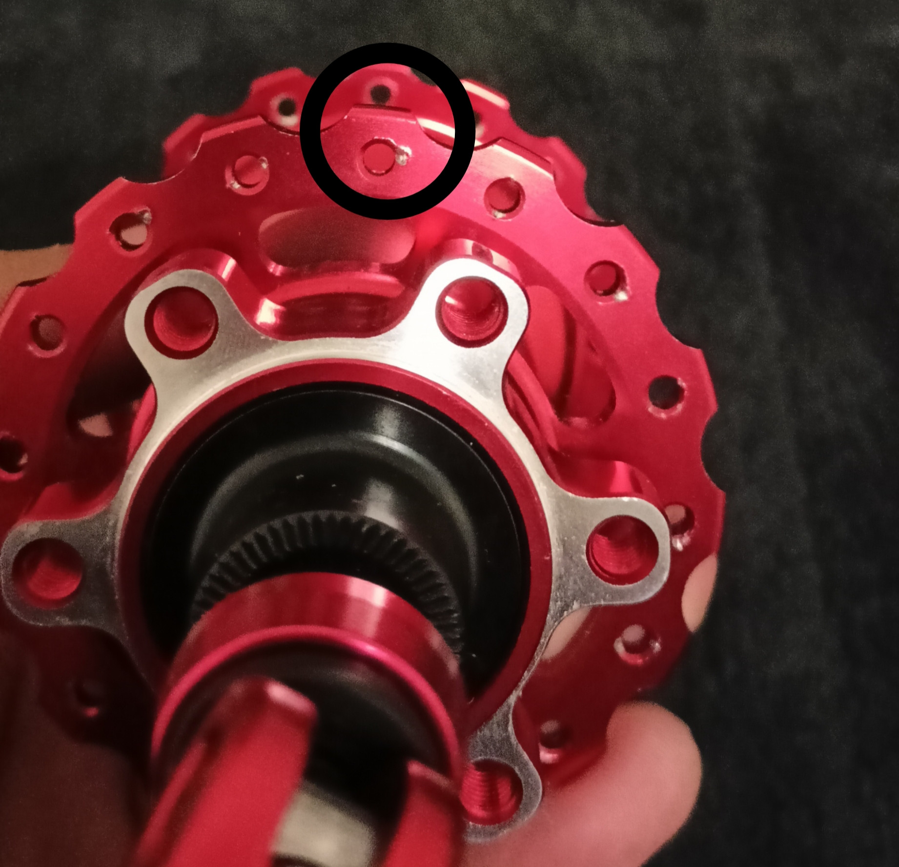 mountain bike Are my hubs holes normal? Bicycles Stack Exchange