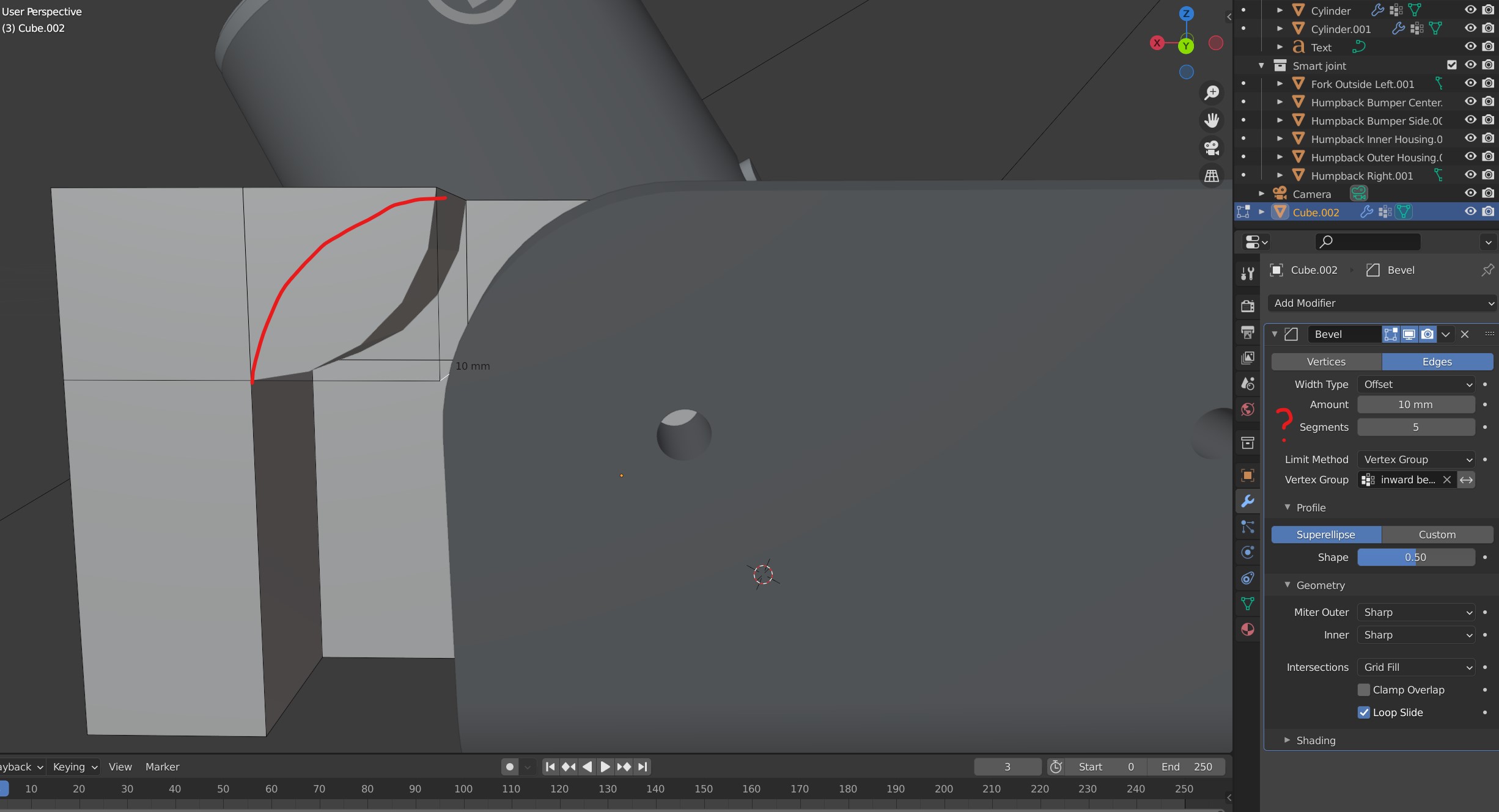 modifiers Negative fillet (bevel inward) Blender Stack Exchange