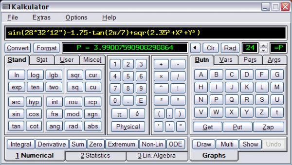 software Is there any calculator with degrees, minutes