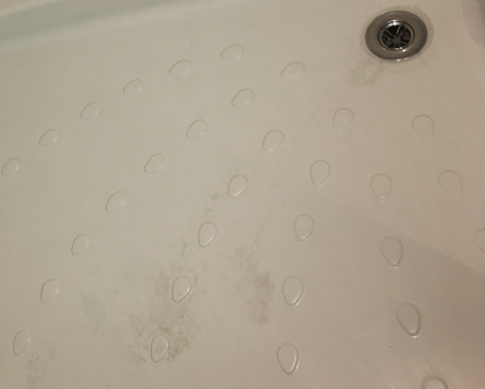 Shower Repainting damaged acrylic coating on the shower tray. Help! Love & Improve Life