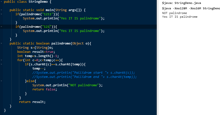 palindrome numbers in java Stack Overflow