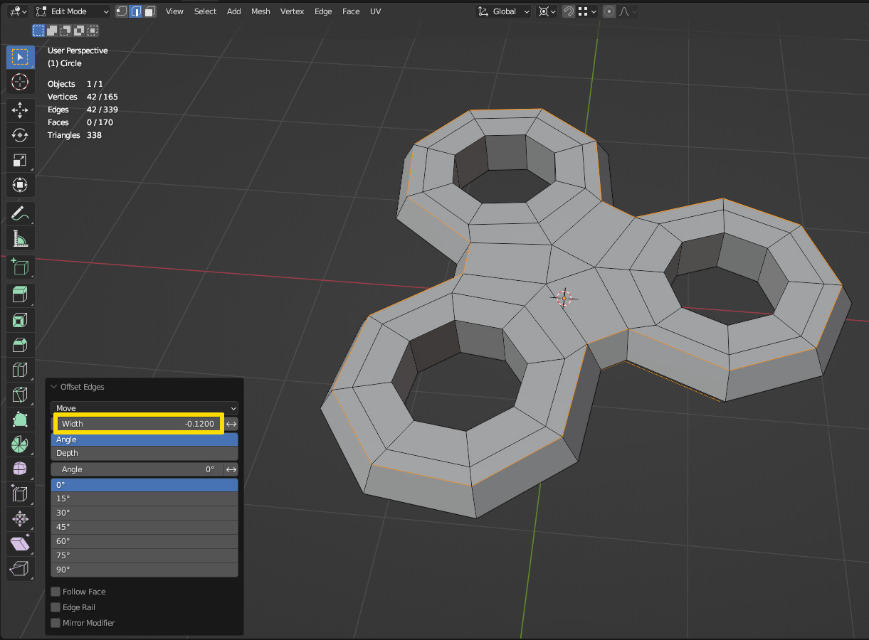 modeling How can I uniformly scale a set of faces on the XY plane