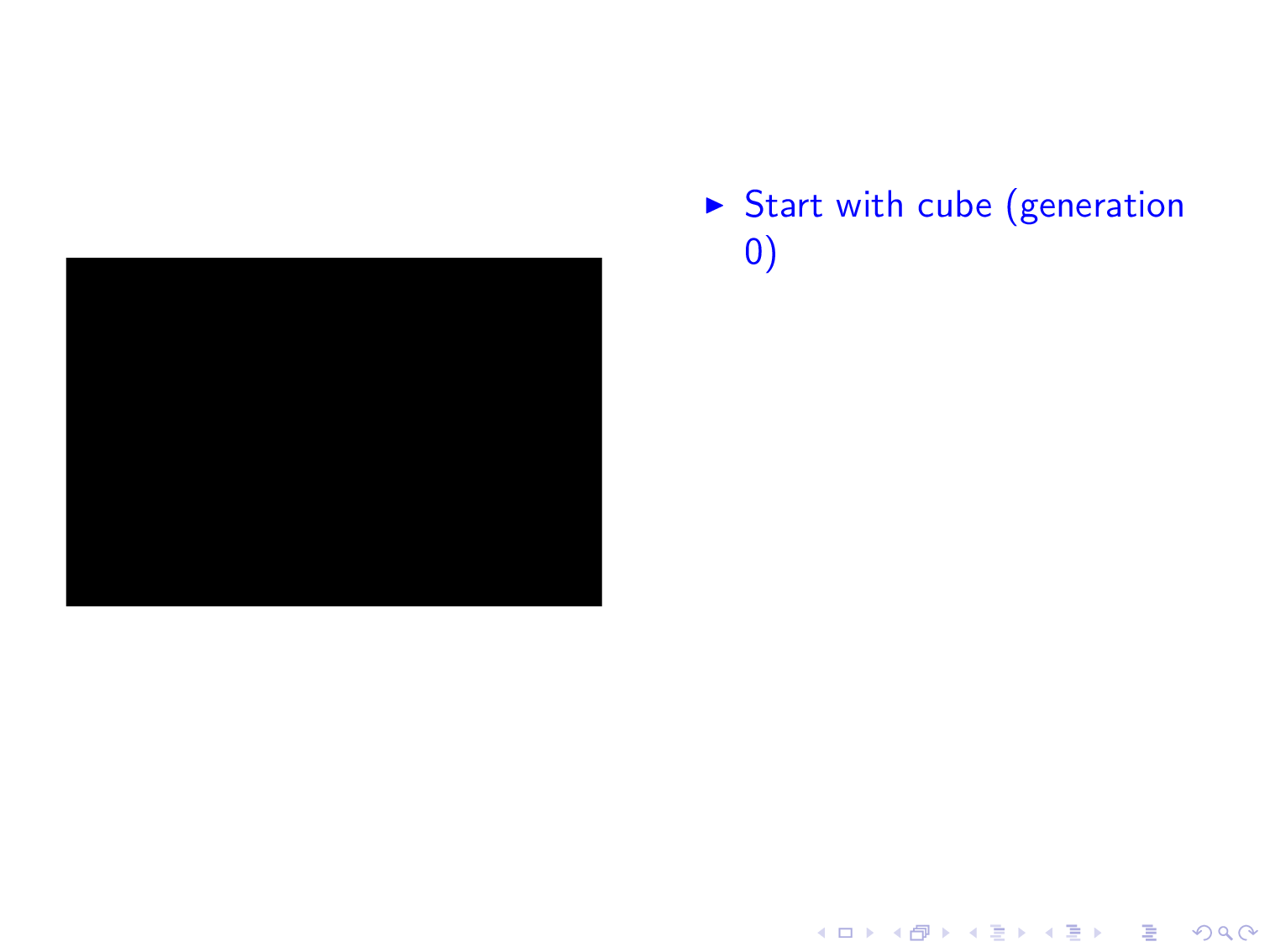 graphics Beamer overlay with columns changing image