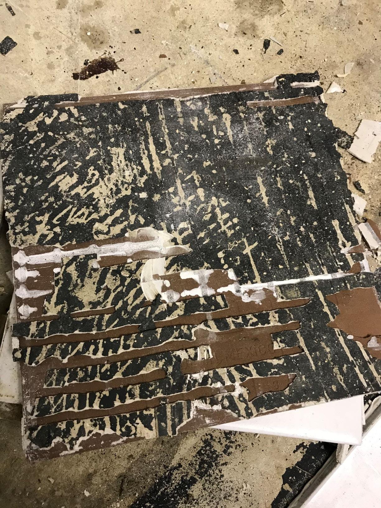 Is this socalled "asbestos black mastic"? Home Improvement Stack