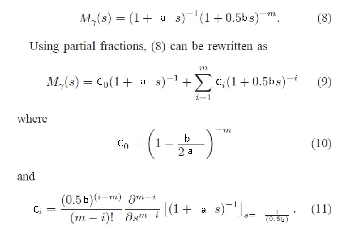 calculus Partial Fraction of unknown power