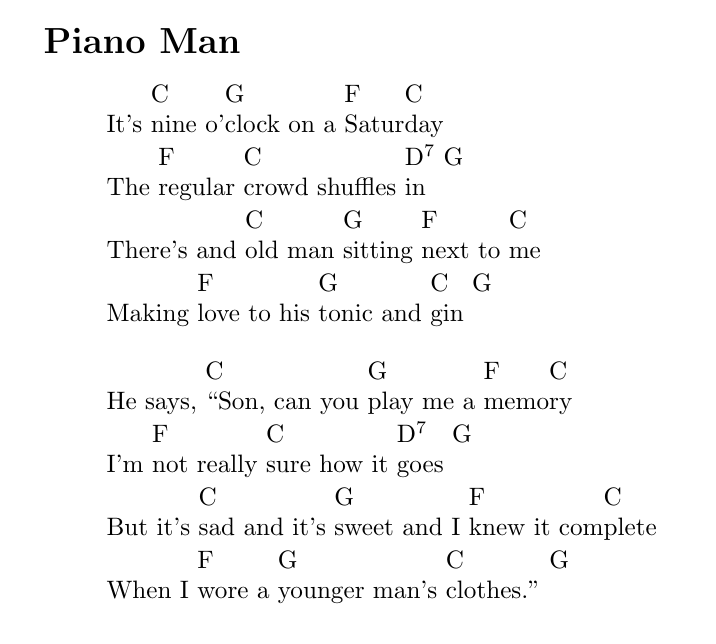Piano Man Piano Chords / Listen to billy joel perform the title track 'piano man'. Advitas Crafts