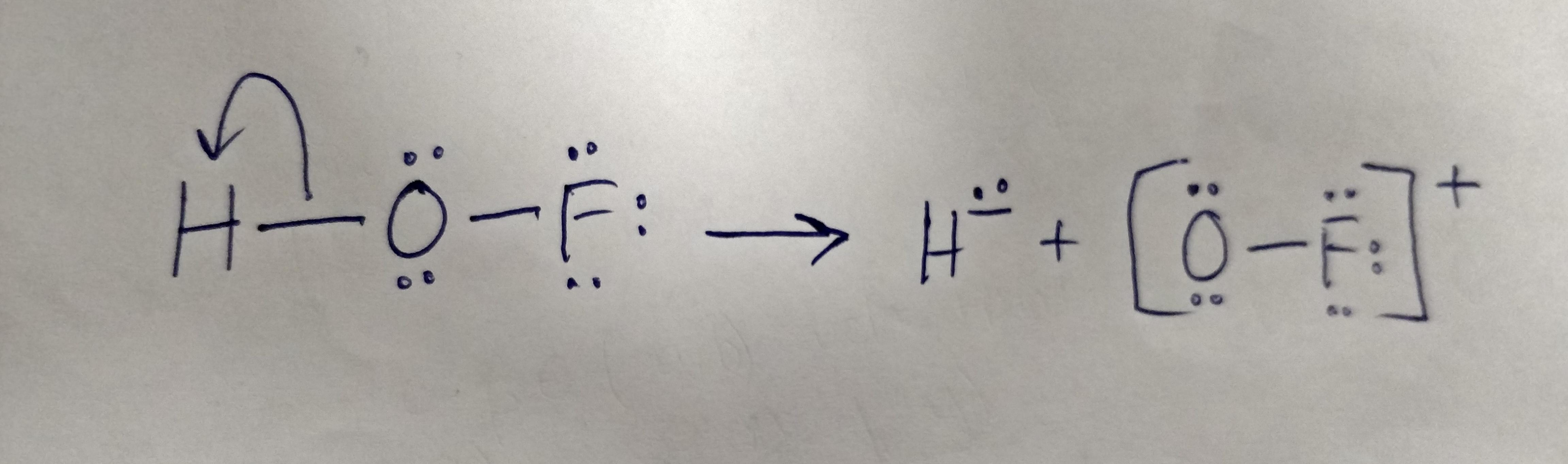 chemistry Lewis Structure of OF+ Chemistry Stack Exchange