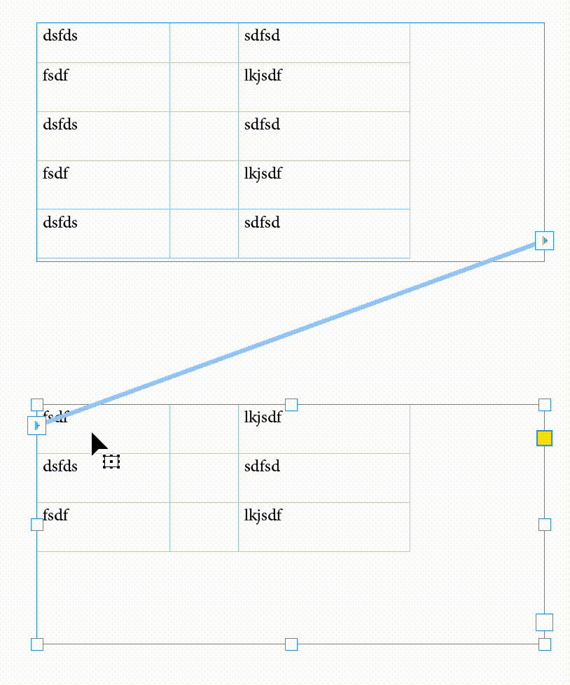 javascript How to autofit table rows to text box height after deleting a row in InDesign