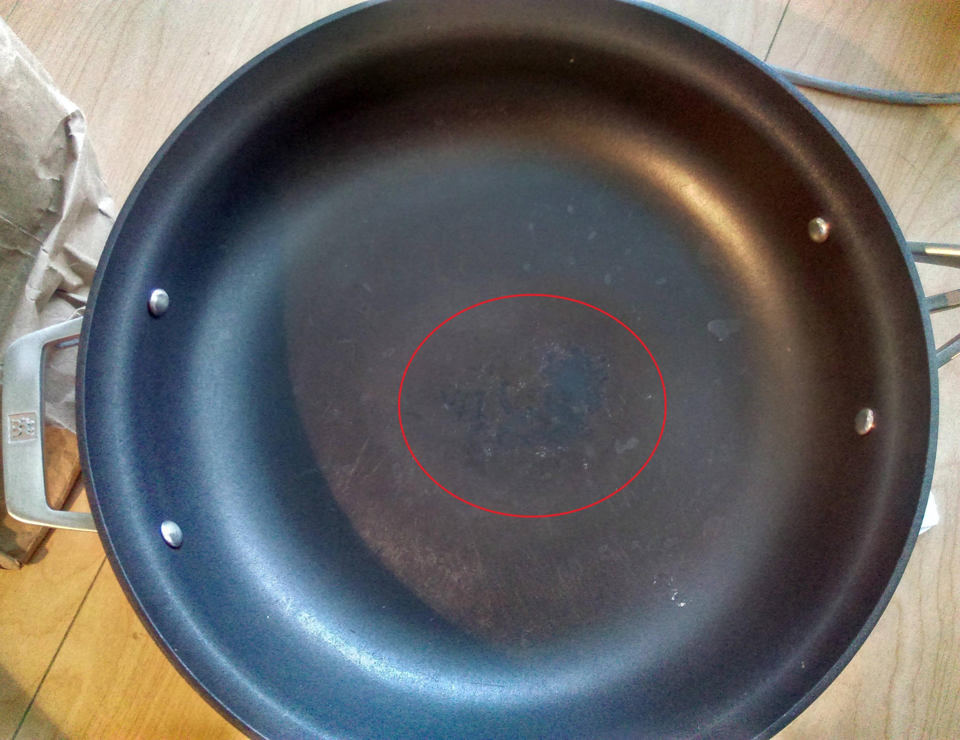 equipment Why did my Zwilling Aluminium pan cookware surface corrode