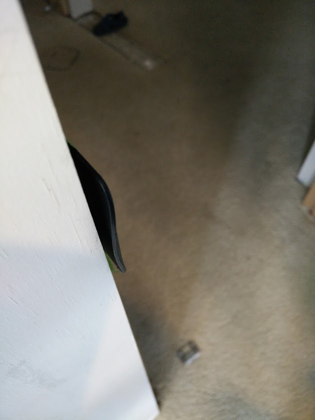 Door latch hits casing/trim Home Improvement Stack Exchange