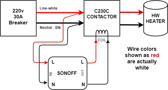 240 Volt Switch Wiring Diagram