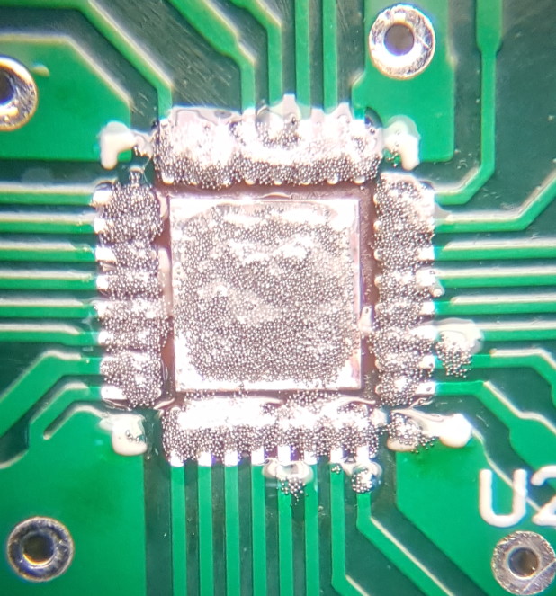 soldering What's going wrong with my solder paste / mask